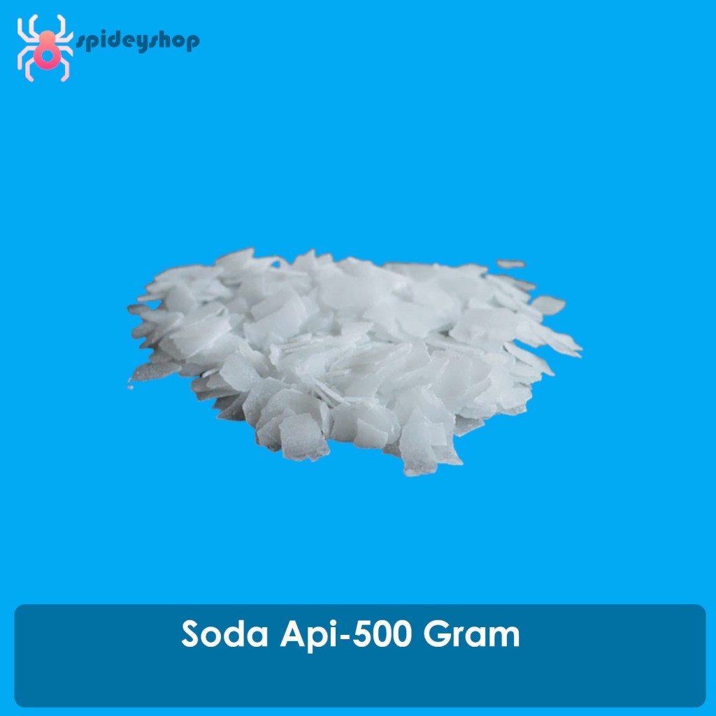 Soda Api Kaustik Soda Caustick Soda 500 Gram