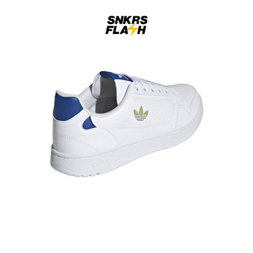 ADIDAS Ny 90 Cloud White Royal Blue Sepatu Sneakers Pria - H02170 - Size 42.7