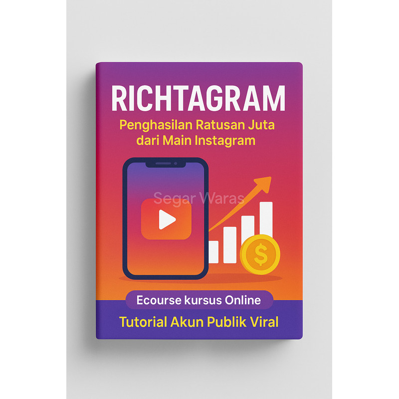 Richtagram Ecourse Kursus Online Belajar Cara Hasilkan Ratusan Juta Dari Instagram Tutorial Akun Pub
