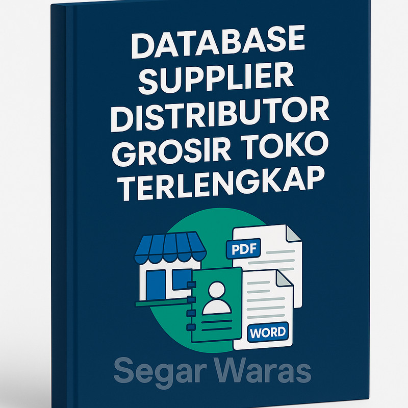 Database Supplier Distributor Grosir Toko Terlengkap Katalog Supplier Termurah Indonesia Ecourse PDF