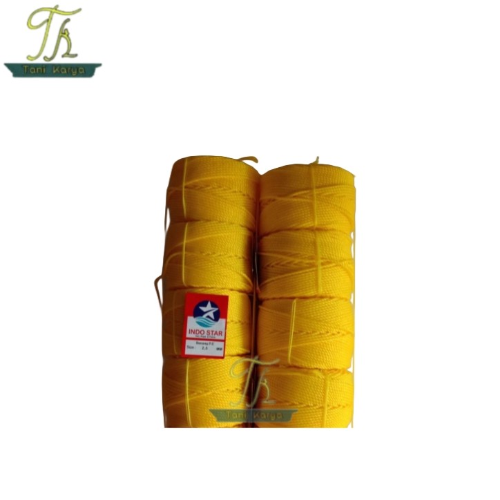 TALI TAMBANG HARGA PERMETER KETEBALAN 2,5 MM  / TALI NILON / TALI TAMBANG KECIL