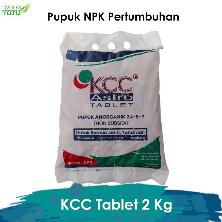 Pupuk KCC Astro Tablet 2 Kg Pupuk Fase Vegetatif Tanaman