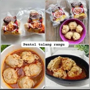 Pentol Tulang Rangu by Yuk Ning isi 5 plus chilli oil