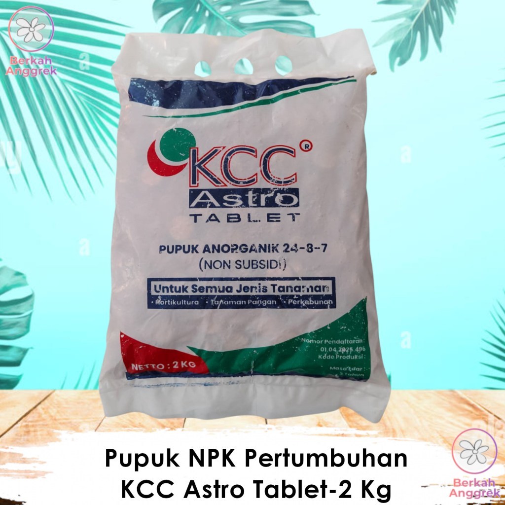 KCC Astro Tablet 2 Kg NPK Pupuk Daun