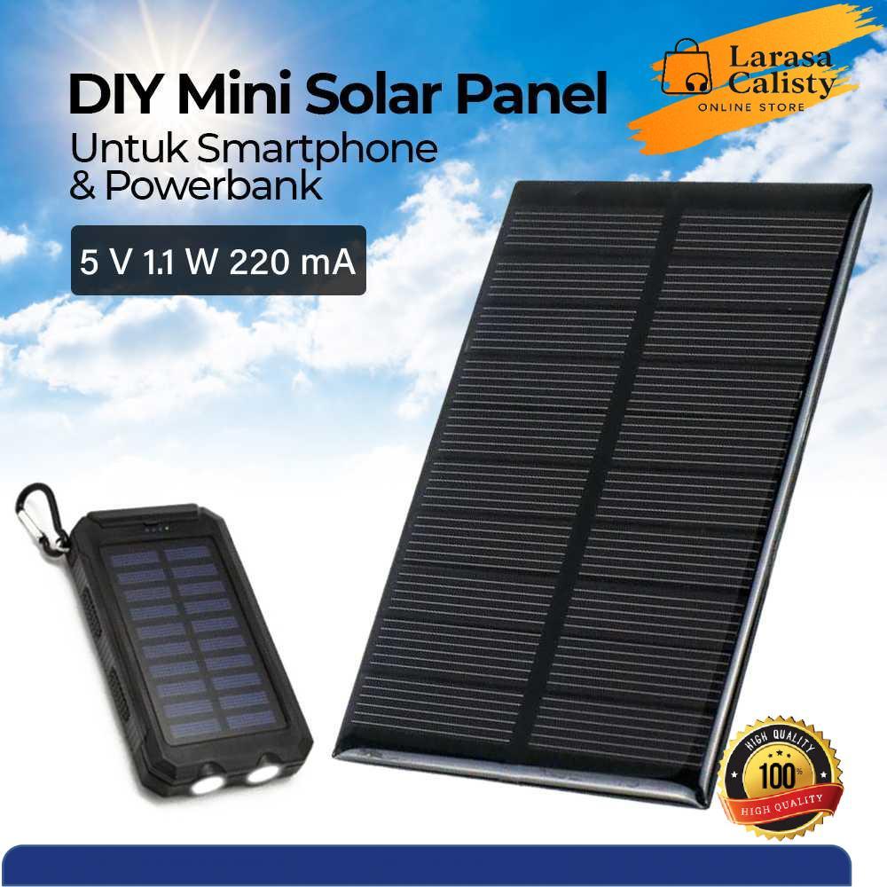 Taffware Solar Panel Mini Polycrystalline DIY Power Bank 5V 1.1W 220mA