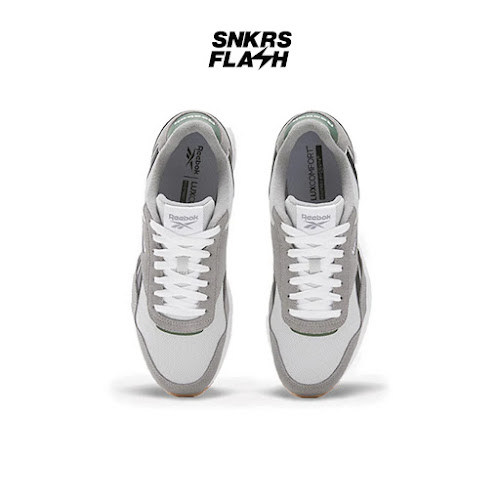 REEBOK GL 1100 Grey Black Sepatu Sneakers Pria  - 100210023 - Size 39