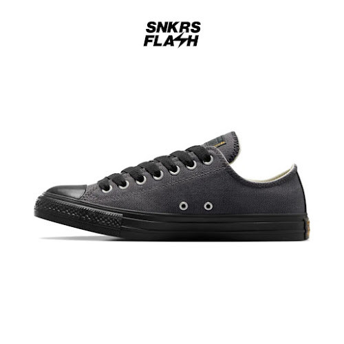 CONVERSE Ct As Ox Grey Black Sepatu Sneakers Pria  - A11508C - Size 42