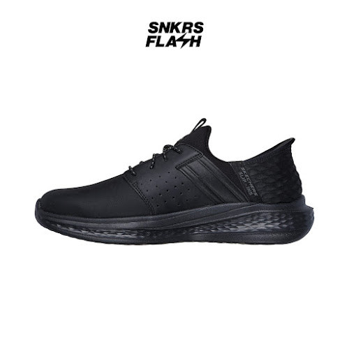 SKECHERS M St Slade Triple Black Sepatu Training Pria  - 210828BBK - Size 45.5