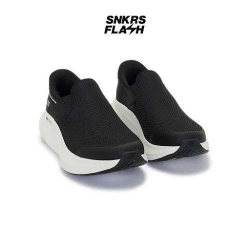 SKECHERS GO Walk Max Walker Black White Sepatu Casual Pria  - 216593BKW - Size 40