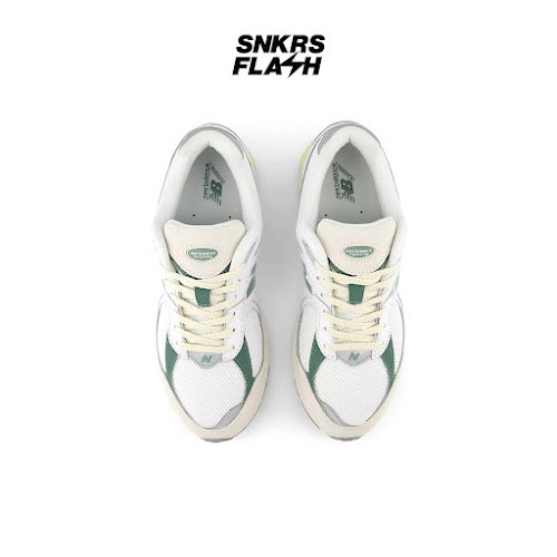 NEW BALANCE 2002R White Dark Juniper Sepatu Sneakers Unisex  - U2002RWA - Size 38