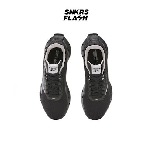 REEBOK ZIG Dynamica Str Black Grey Sepatu Lari Unisex  - 100209532 - Size 39