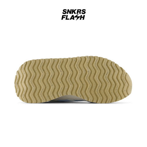 NEW BALANCE 237 White Ivory Beige Sepatu Sneakers Wanita  - WS237PGB - Size 37.5