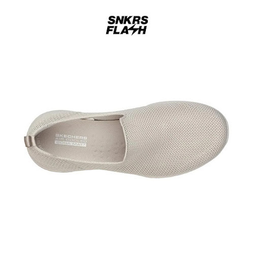 SKECHERS GO Walk Joy Taupe Sepatu Casual Wanita  - 124187TPE - Size 37