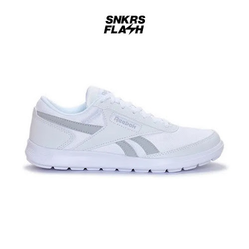 REEBOK COURT Comfort White Grey Sepatu Sneakers Wanita  - 100237180