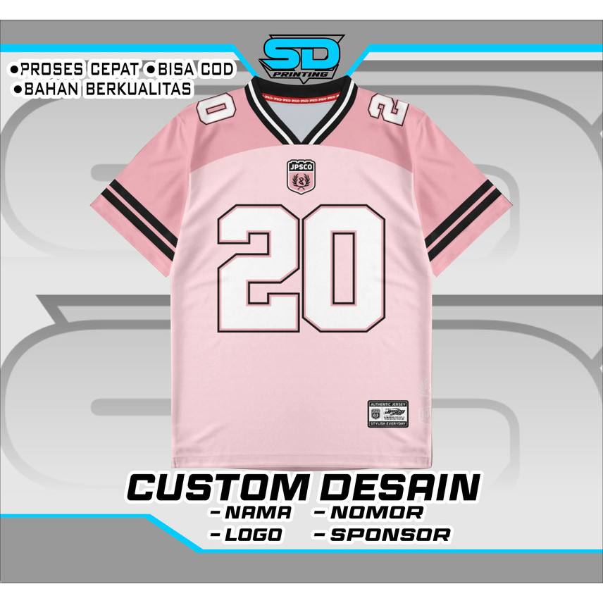 Jersey Futsal Custom Full Printing Full Printing Premium – Baju Kaos Lengan Panjang Desain Full Desa