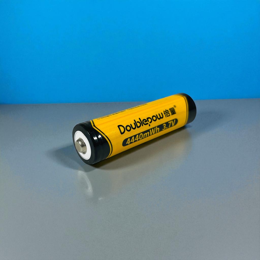 Baterai 18650 1200mah Lithium Battery 1 Pcs Button Top 1200pt Yellow