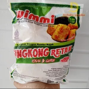 Singkong Retak Wimmi + Bumbu Rujak 500 Gr