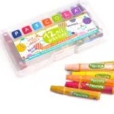 Crayon Pascola 12 warna Case