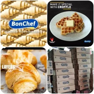 Bonchef Croissant Dough isi 160pcs 160per pack