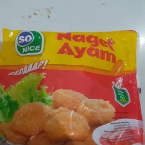NAGET AYAM  SO NICE 500 gr 500g