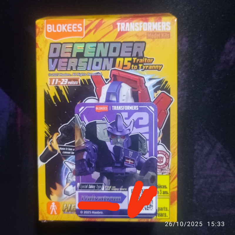 Blokees Defender Version 05 Galvatron Secret (Special Galaxy Type)'
