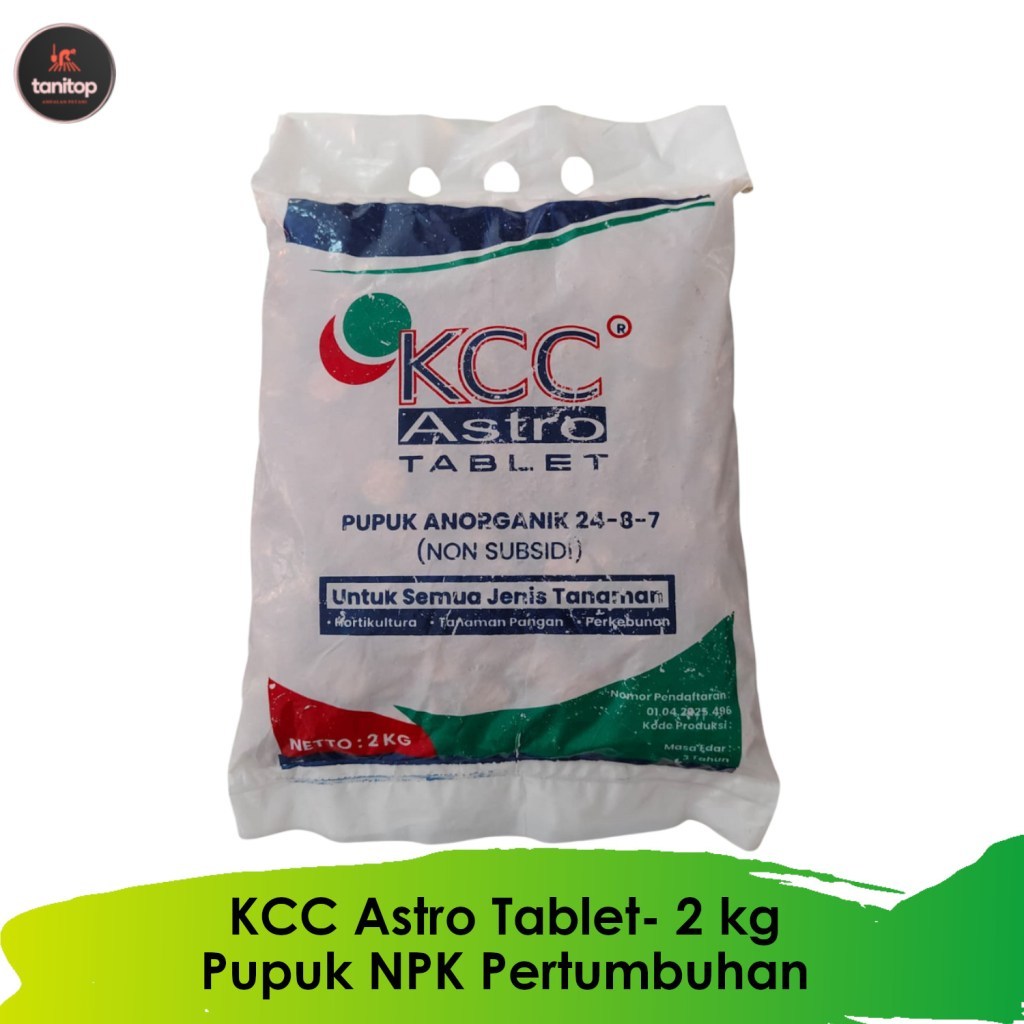 KCC Astro Tablet 2 Kg NPK Pupuk Pertumbuhan