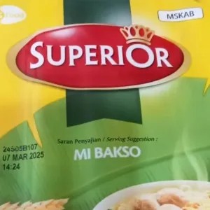 MIE BAKSO SUPERIOR ( MIE SPESIAL BAKSO )