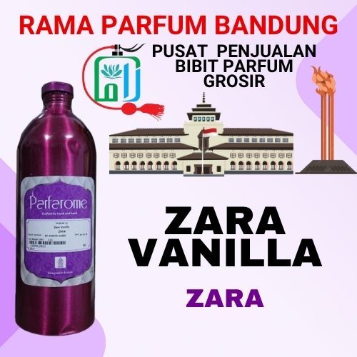 [ Parfarome Deluxe ] ZARA VANILLA | Bibit parfum murni original pabrik kemasan 250ML/500ML/1KG - van