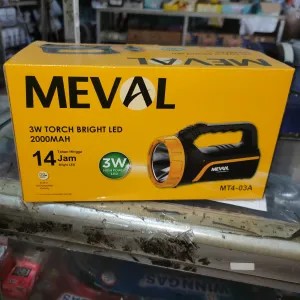 senter meval 3w led