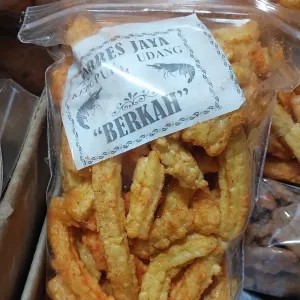kerupuk udang pedas