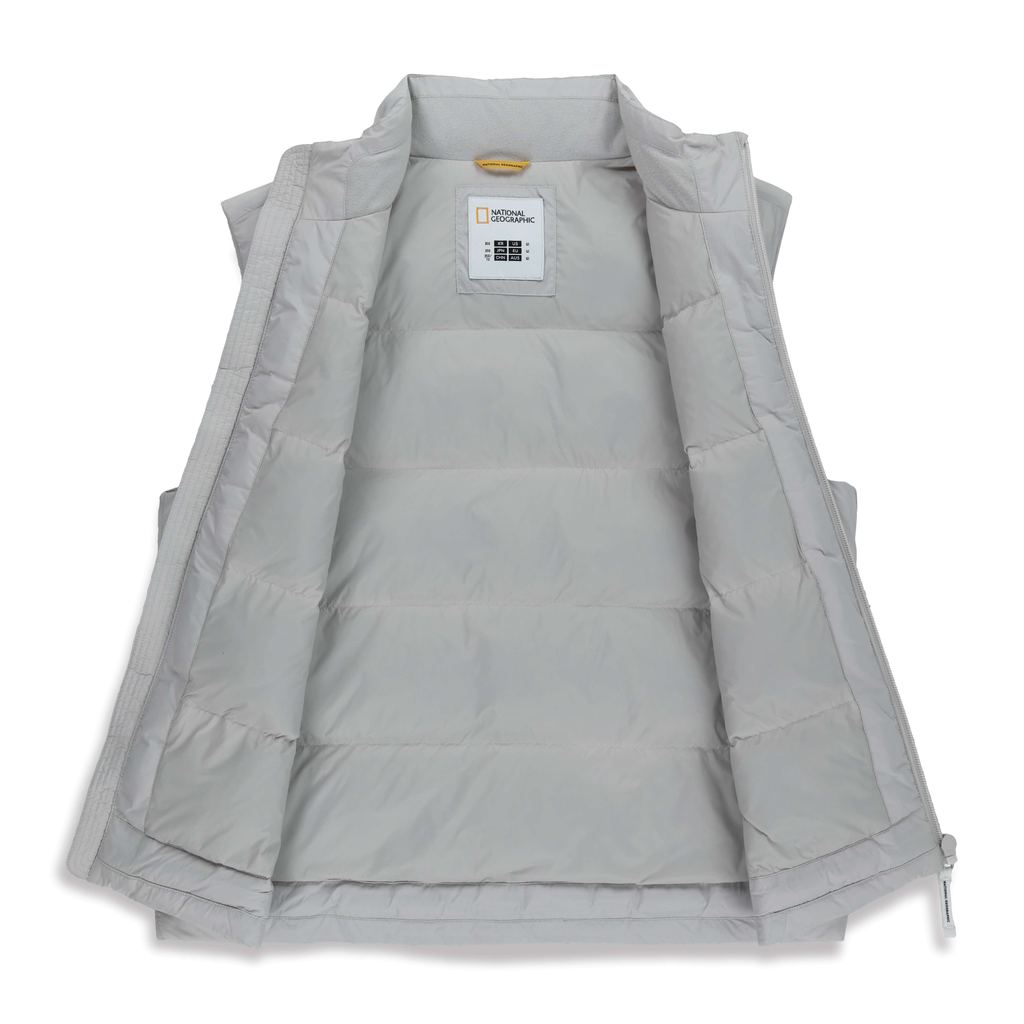 National Geographic [Pertex] Kids Graphene Padding Vest L/Grey L/Grey - Rompi L/Grey