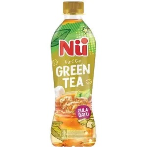 NU GREEN TEA GULA BATU 450ml