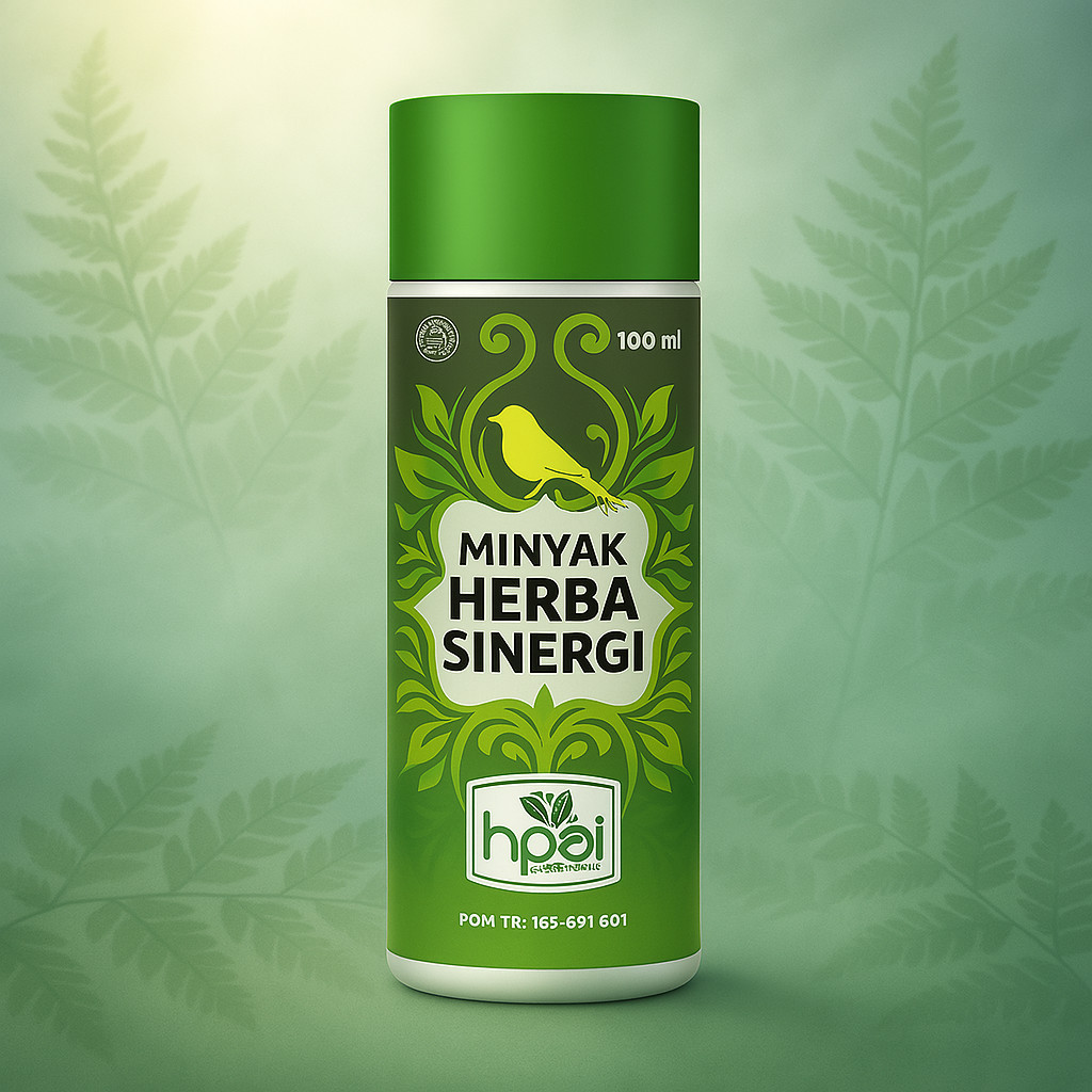 Minyak Herba Sinergi HNI HPAI Herbal Alami Obat Gosok Tradisional Multifungsi