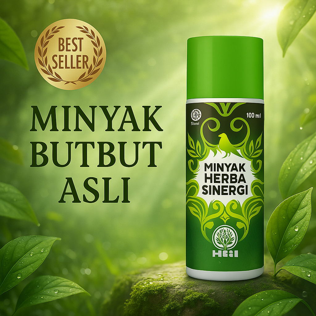 Minyak HNI HPAI Herba Sinergi Obat Gosok Herbal Alami Untuk Pijat Tradisional