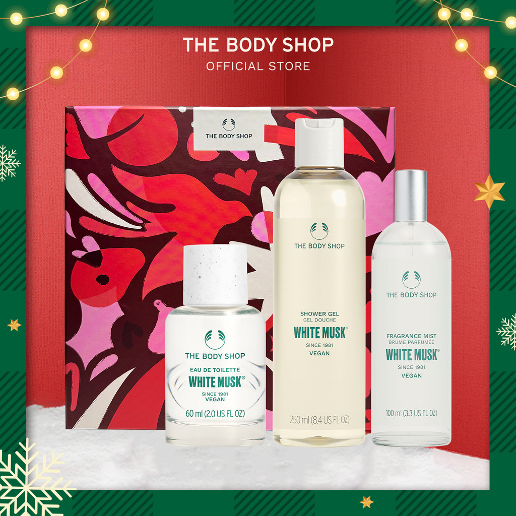 The Body Shop Christmas Deluxe White Musk Gift Set