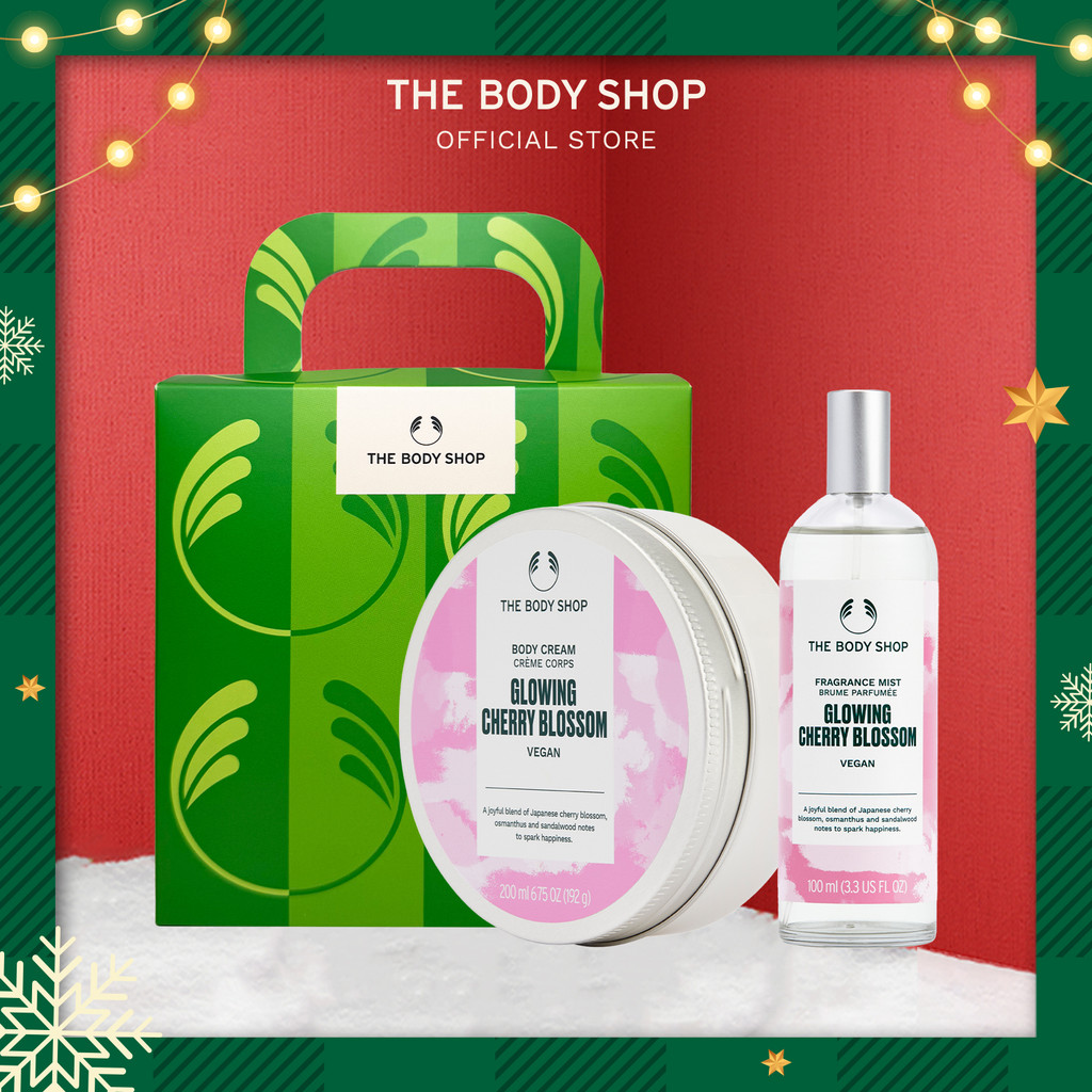 The Body Shop Glowing Cherry Blossom Holiday Gift Set