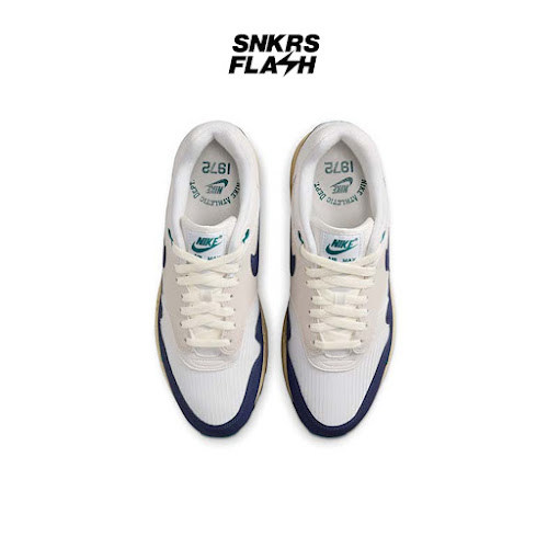 NIKE Air Max 1 Athletic Department Deep Royal Blue Sepatu Sneakers Pria - FQ8048133 - Size 44