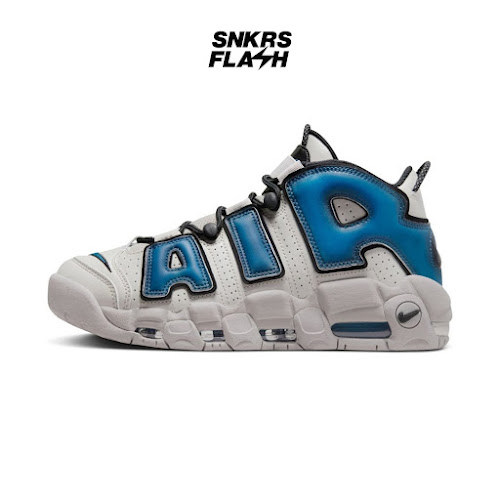 NIKE Air More Uptempo 96 Industrial Blue Sepatu Sneakers Pria - FD5573001 - Size 43