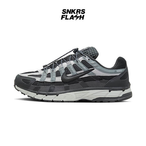 NIKE P 6000 Anthracite Smoke Grey Sepatu Sneakers Pria - HQ3818001 - Size 43
