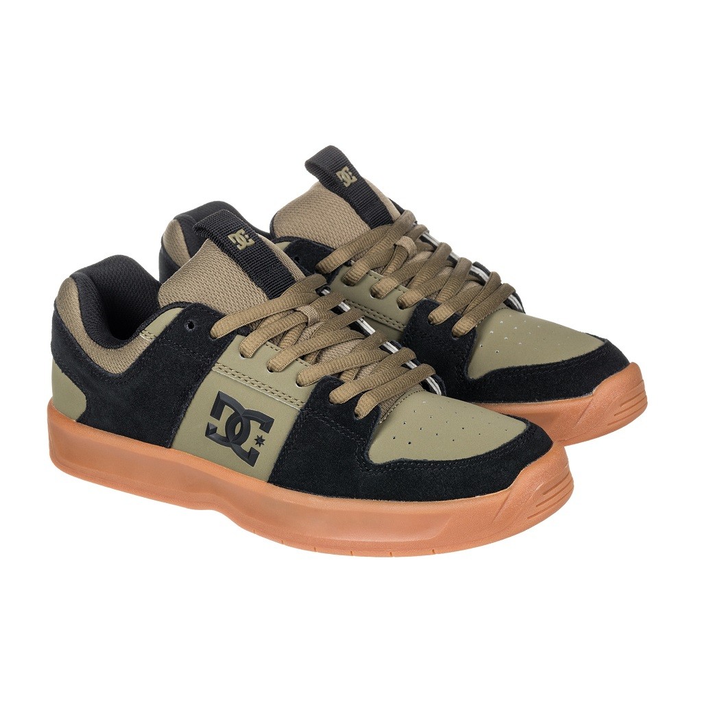DC Mens Lynx Zero Olive/Black Cupsole Shoe