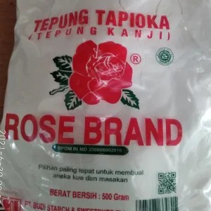 Tepung Tapioka Rose Brand (Kanji)