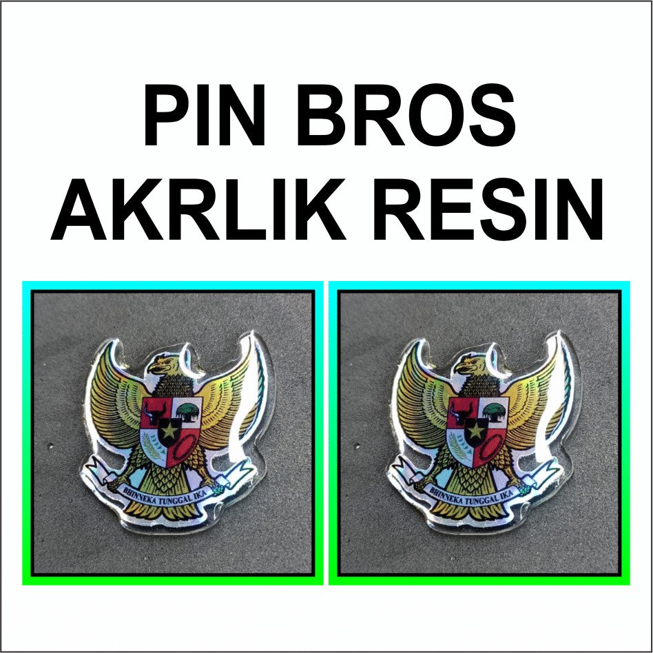 PIN BROS AKRILIK RESIN VIRALNESIA 1105