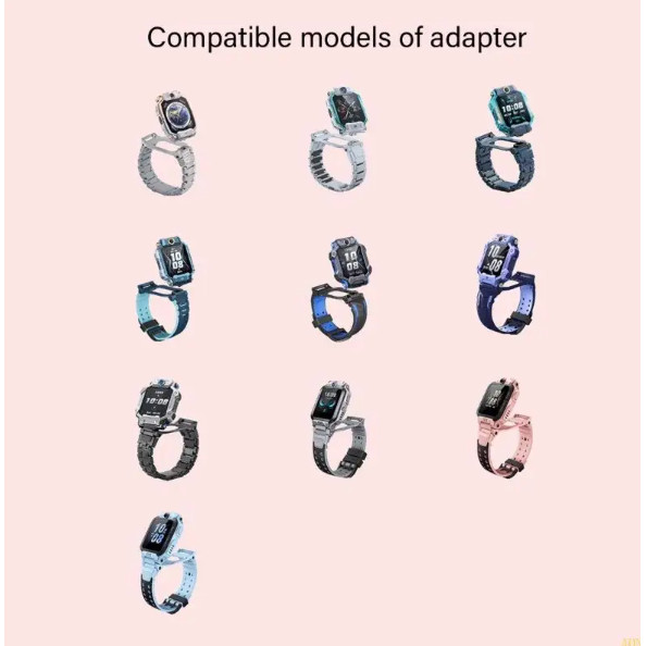 POWG Charging Adapter USB Type C for Smartwatch Z6A/Z7S/Z7A/Z8A/Z9/Z10 Biru