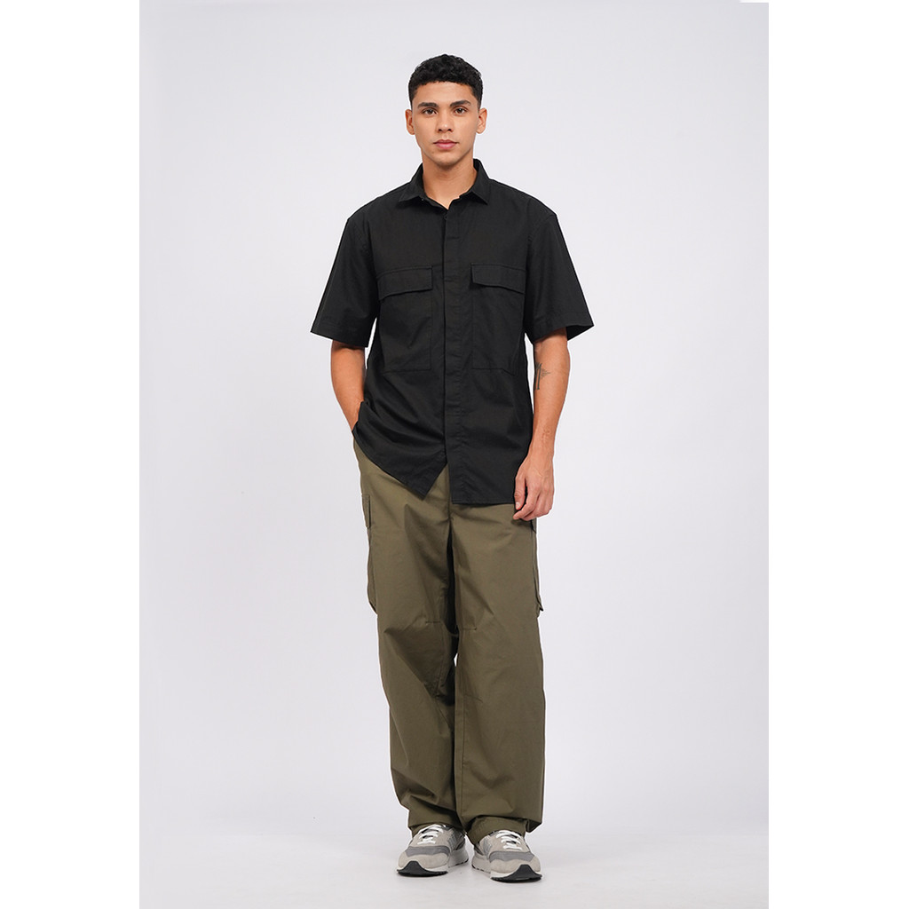 Executive Wide Fit Cargo Pants Olive