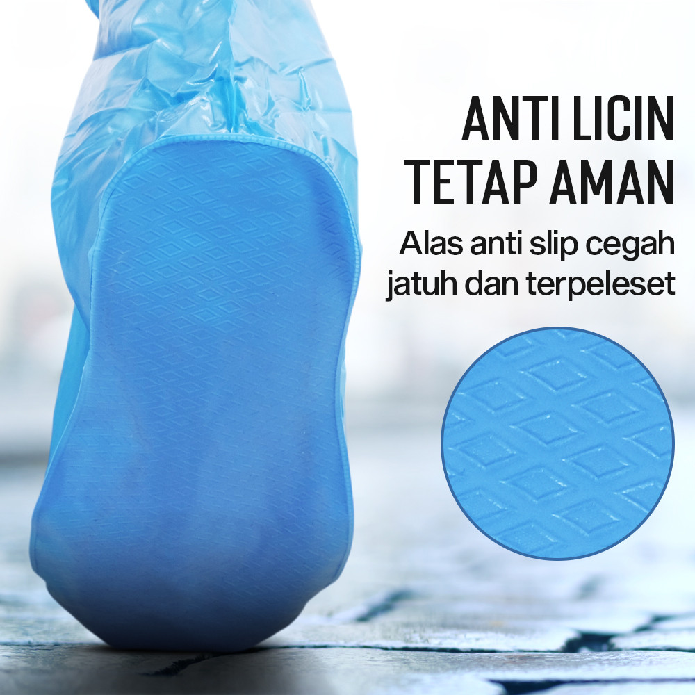 Jas Hujan Sepatu Raincoat Shoes Safebet Cover Hujan Anti Air — 8