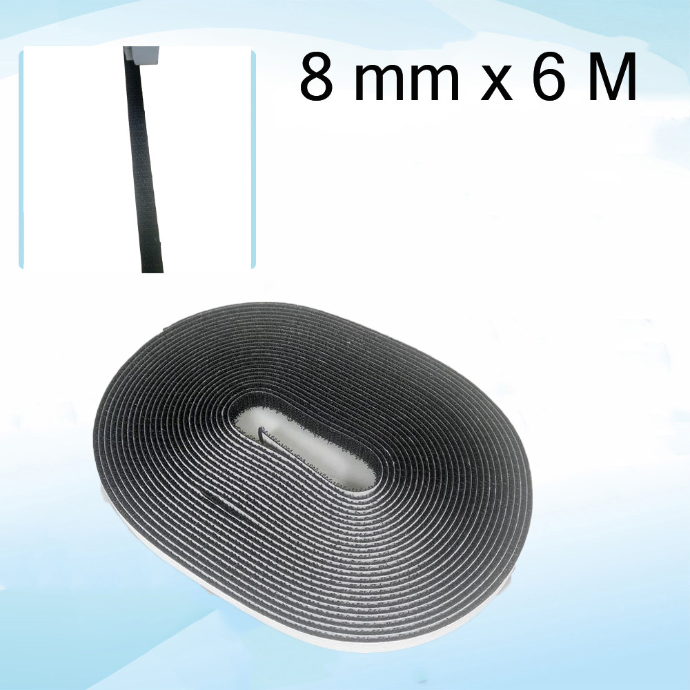 Duplaisir Pita Perekat Velcro Pengikat Hook and Loop Strip Tape 8mm - DP110