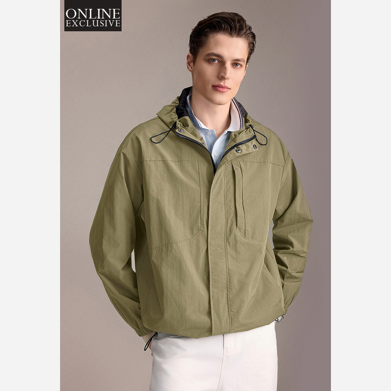 Giordano Men's (Online Exclusive) Nylon Jacket 0107506225