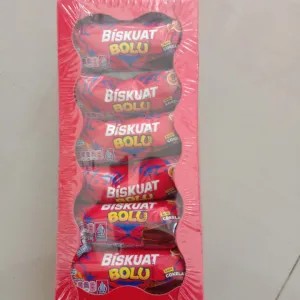 Biskuat bolu rasa coklat