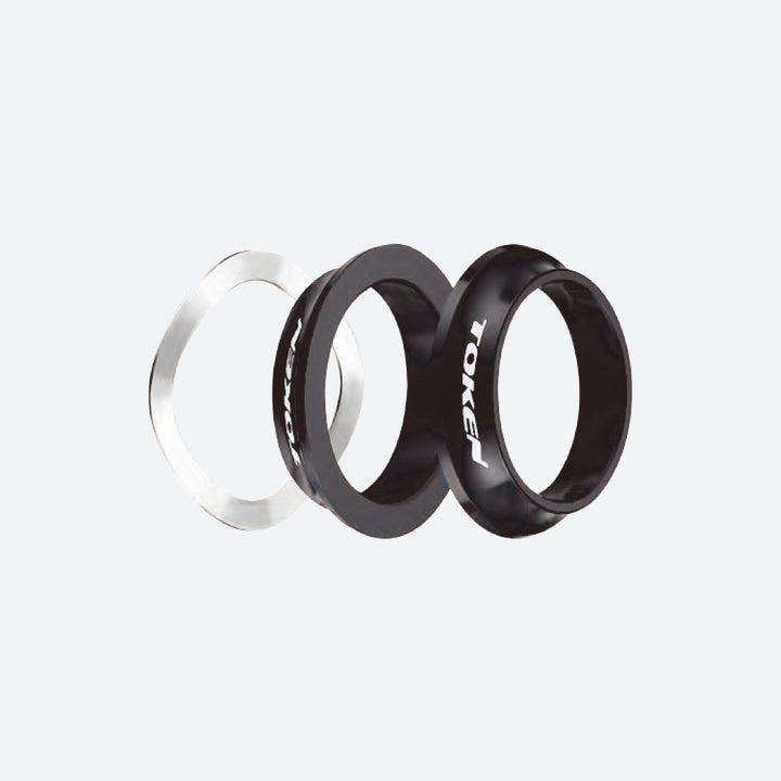 Token Bottom Bracket BB386R30 Adaptor PF30 & BB30 BB386,Black