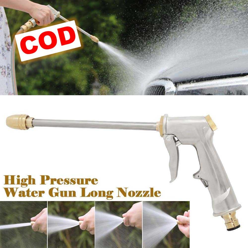 Semprotan Air Jet Mobil Taman Water Gun Spray Gun Penyemprot Tanaman Cuci Adjustable Speed